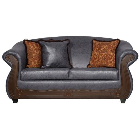 Juego de Living 3 2 1 1 Estambul Gris-3