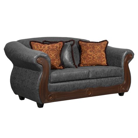 Juego de Living 3 2 1 1 Estambul Gris-4