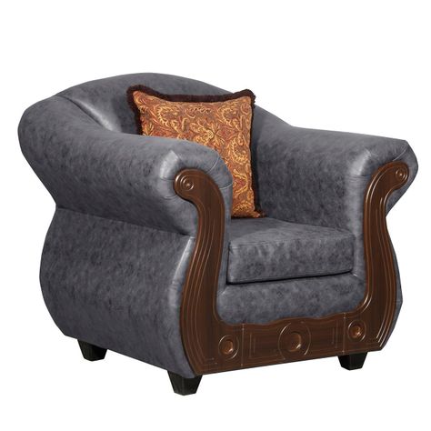 Juego de Living 3 2 1 1 Estambul Gris-6