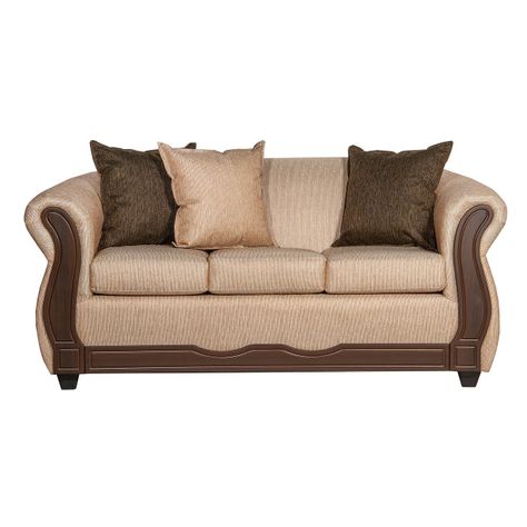Juego de Living 3 2 1 1 Serrana Beige-1