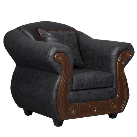 Juego de Living 2 1 1 Estambul Negro-4