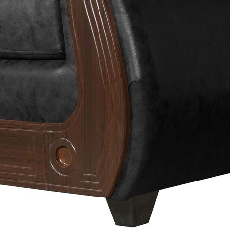 Juego de Living 2 1 1 Estambul Negro-6