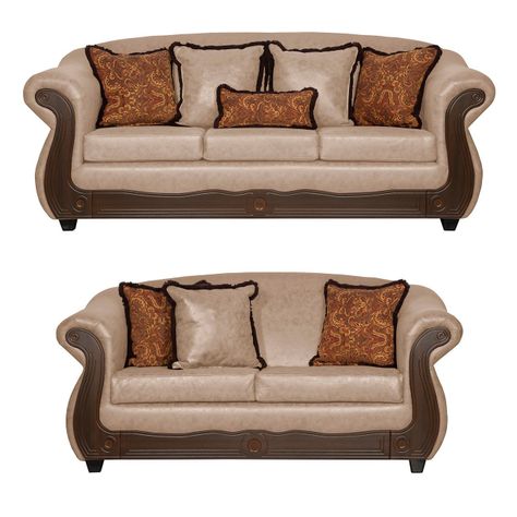 Juego de Living 3 2 Estambul Beige-0