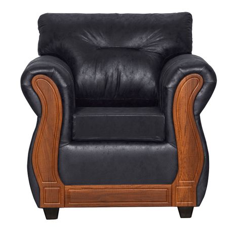 Juego de Living 3 1 1 Toronto Negro-3