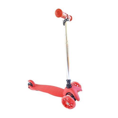 Scooter Mini Led Buppi Toys Roll Rojo-2