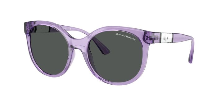 LENTE DE SOL ARMANI EXCHANGE | AX4120S 823687 - Púrpura traslúcido brillante-0