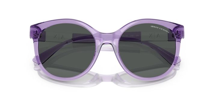 LENTE DE SOL ARMANI EXCHANGE | AX4120S 823687 - Púrpura traslúcido brillante-3