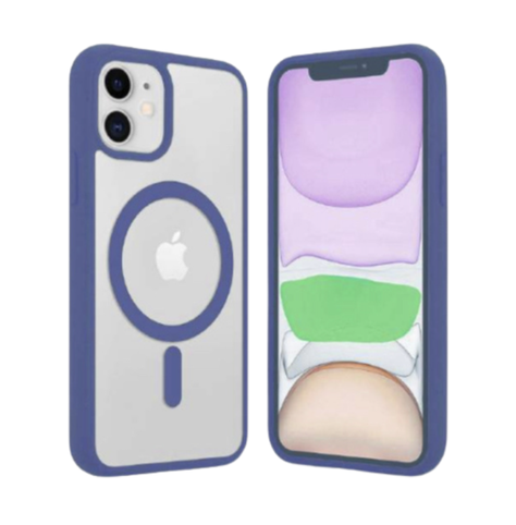 Carcasa Magsafe celeste iPhone 13 pro max-0