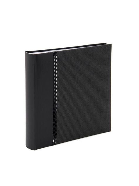 Album simil cuero con memo. para ensobrar 13x19 cm / 200F Negro Vgo-0