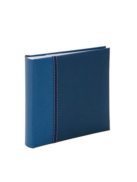 Album simil cuero con memo. para ensobrar 10x15 cm / 200F Azul Vgo-0