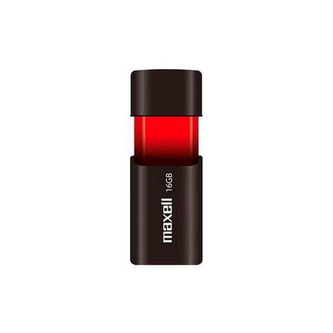 PENDRIVE MAXELL USB FLIX 16 GB NEGRO/ROJO 503803-0