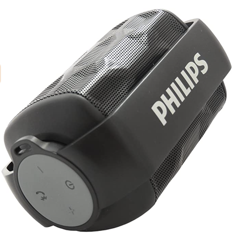 PARLANTE BLUETOOTH WATERPROOF PHILIPS BT2200B/27 NEGRO-0