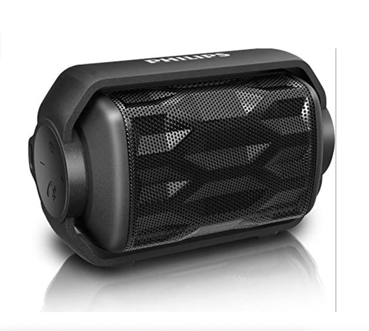 PARLANTE BLUETOOTH WATERPROOF PHILIPS BT2200B/27 NEGRO-2