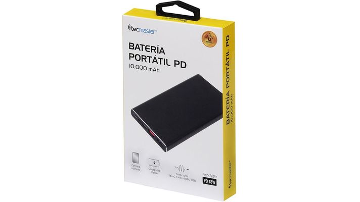 POWERBANK TECMASTER PD 10000 MAH TM-200518-2