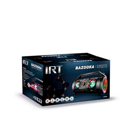 BAZOOKA BLUETOOTH IRT SUBWOFER PORTABLE S503-1
