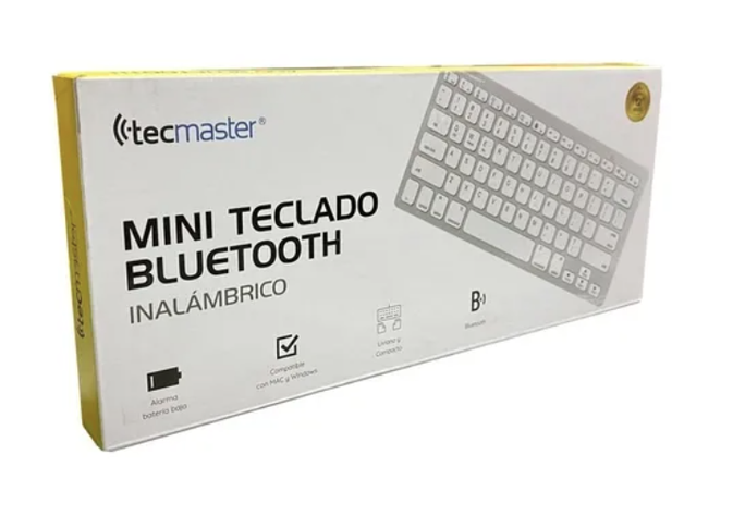 TECLADO INALAMBRICO BLUETOOTH TECMASTER TM-100507-1