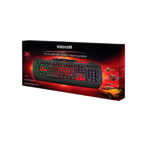 TECLADO GAMER MECANICO MAXELL ILUMINADO-0