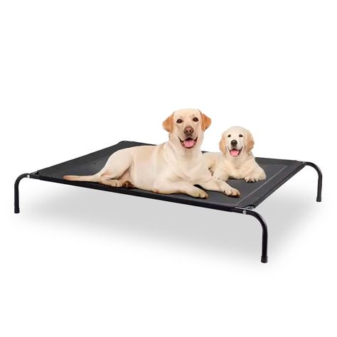 Cama Elevada para tu Perro con Malla Transpirable 122*72*21cm-0