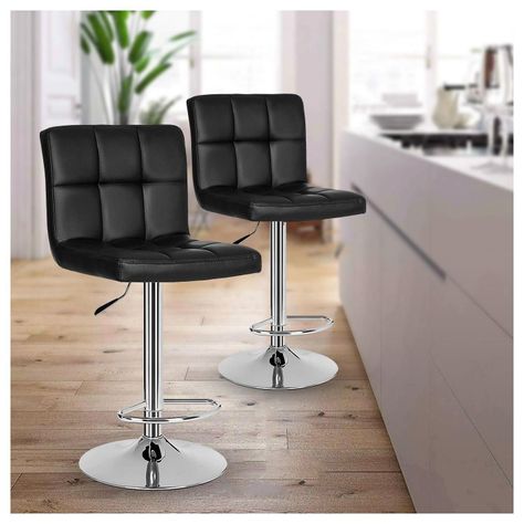 Pack 8 Silla Piso Bar Taburete Con Respaldo-1