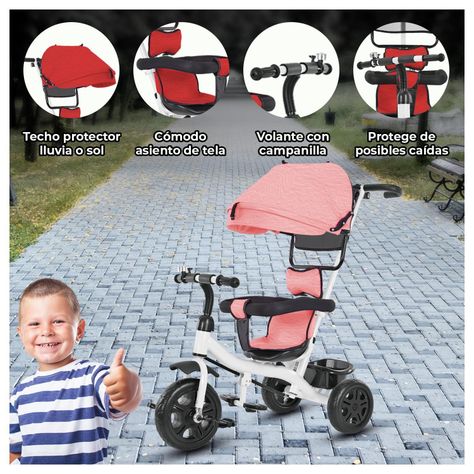 Triciclo Coche Para Bebé-1