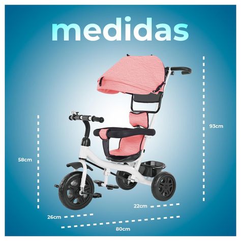 Triciclo Coche Para Bebé-4