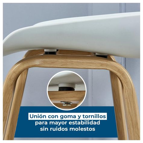 Pack 4 Silla Piso Bar Alto-2
