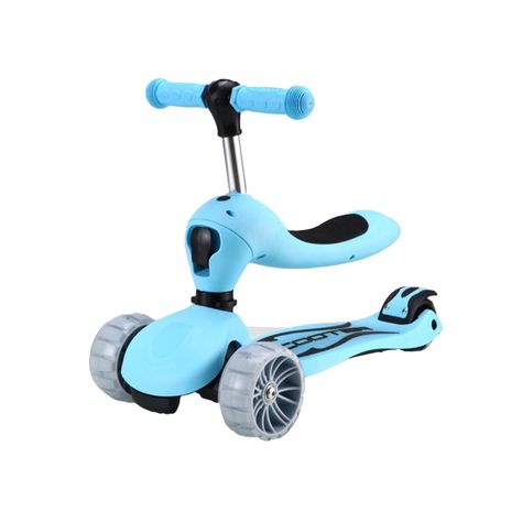 Scooter Monopatín con asiento Convertible 3 en 1-0
