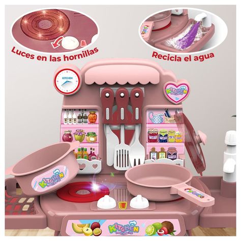 Cocina de Juguete Con Accesorios-4
