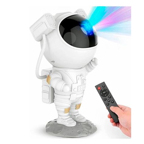 Lampara Proyector Astronauta De Galaxia Luz Led rgb-premium-0