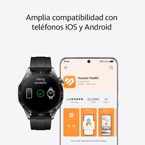 Smartwatch HUAWEI Watch GT 4 46 mm Negro Mate-5