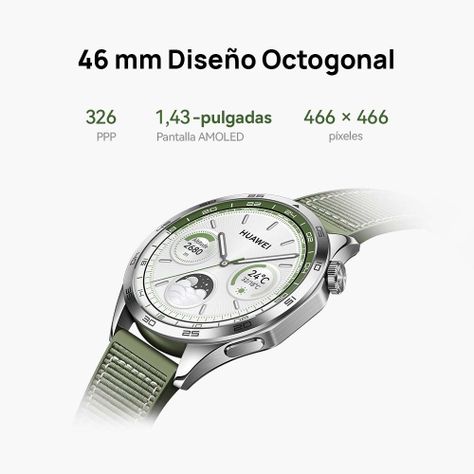 Smartwatch HUAWEI Watch GT 4 46mm Café-7