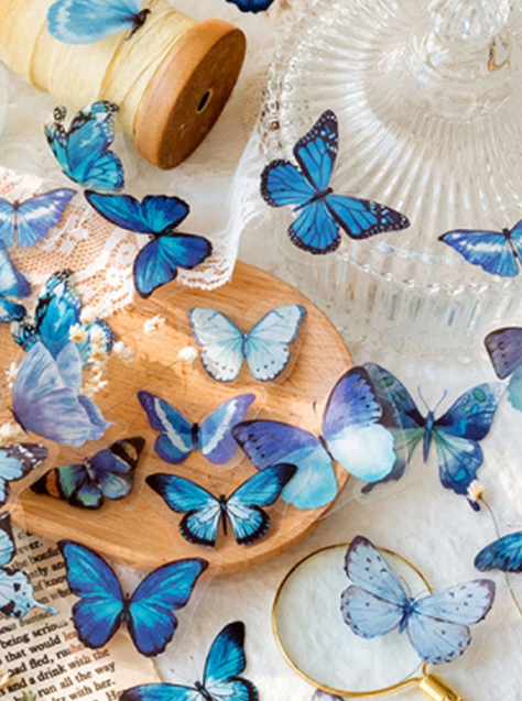 Set de Pegatinas de Mariposas Multicolor-3