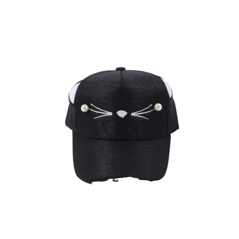 Gorra Infantil con Diseño de Gato-0