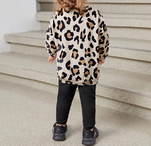 Conjunto Animal Print para Niñas-3