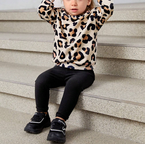 Conjunto Animal Print para Niñas-4
