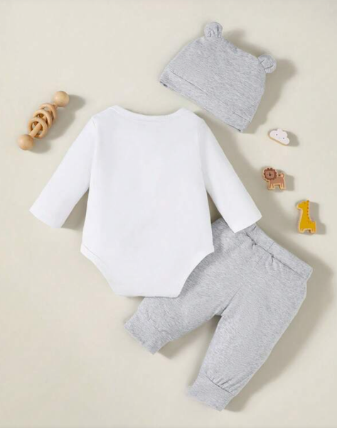 Conjunto de Bebé con Estampado de Dibujos Animados-2