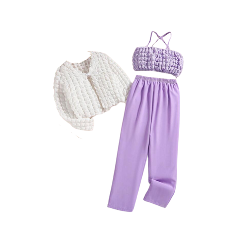 Conjunto Casual de 3 Piezas - Estilo Moderno-0