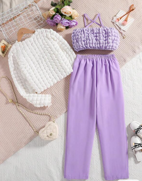 Conjunto Casual de 3 Piezas - Estilo Moderno-3