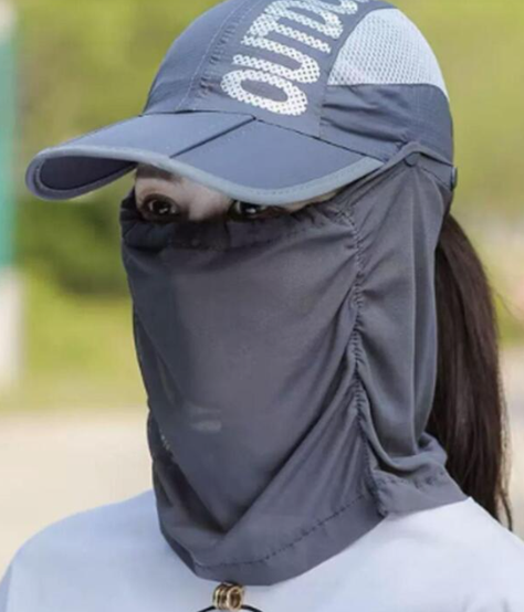 Gorra con Protección Facial-2