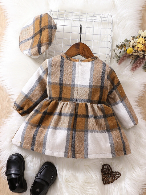 Vestido A Línea para Chicas - Multicolor-2