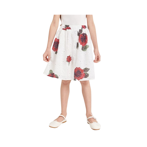 Falda Estilo Bohemia con Estampado Floral para Niñas-0