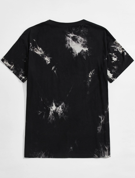 Camiseta "Los Angeles California" Estampado Tie-Dye-1