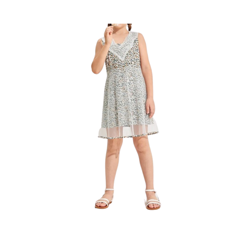 Vestido Bohemio Floral de Margarita para Niñas-0