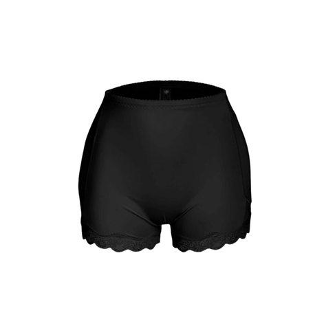Shorts de Faja con Encaje Negro 🖤✨-2