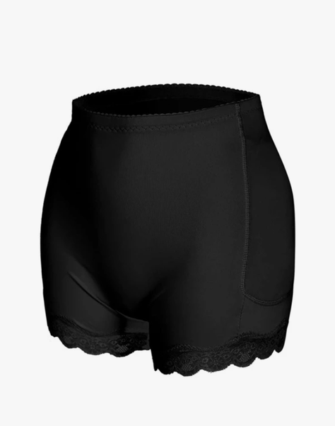 Shorts de Faja con Encaje Negro 🖤✨-3