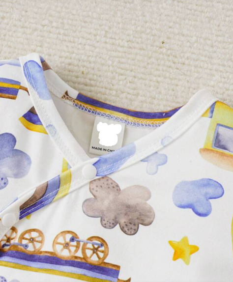 Set de Ropa para Bebé con Estampado de Dibujos Animados-4
