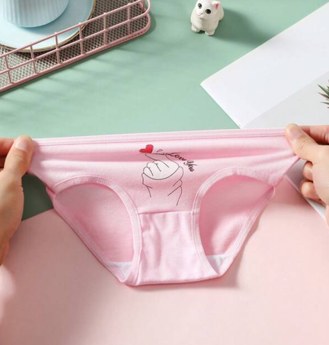 Bragas Infantiles de Algodón con Estampado de Dibujos-1