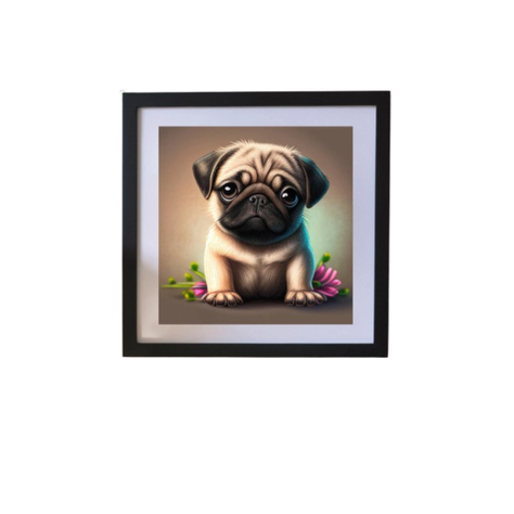 Pintura de Diamantes DIY - Patrón de Perro-0