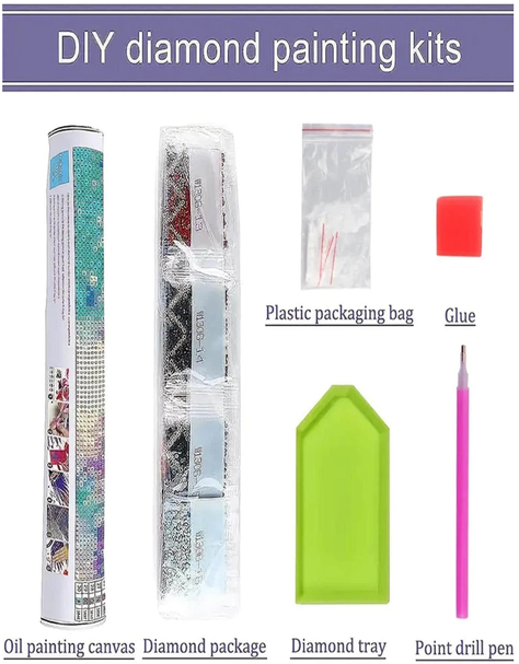 Pintura de Diamantes DIY - Patrón de Perro-5