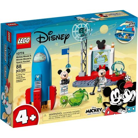 Lego  Cohete Espacial De Mickey Mouse Y Minnie Mouse  10774-0